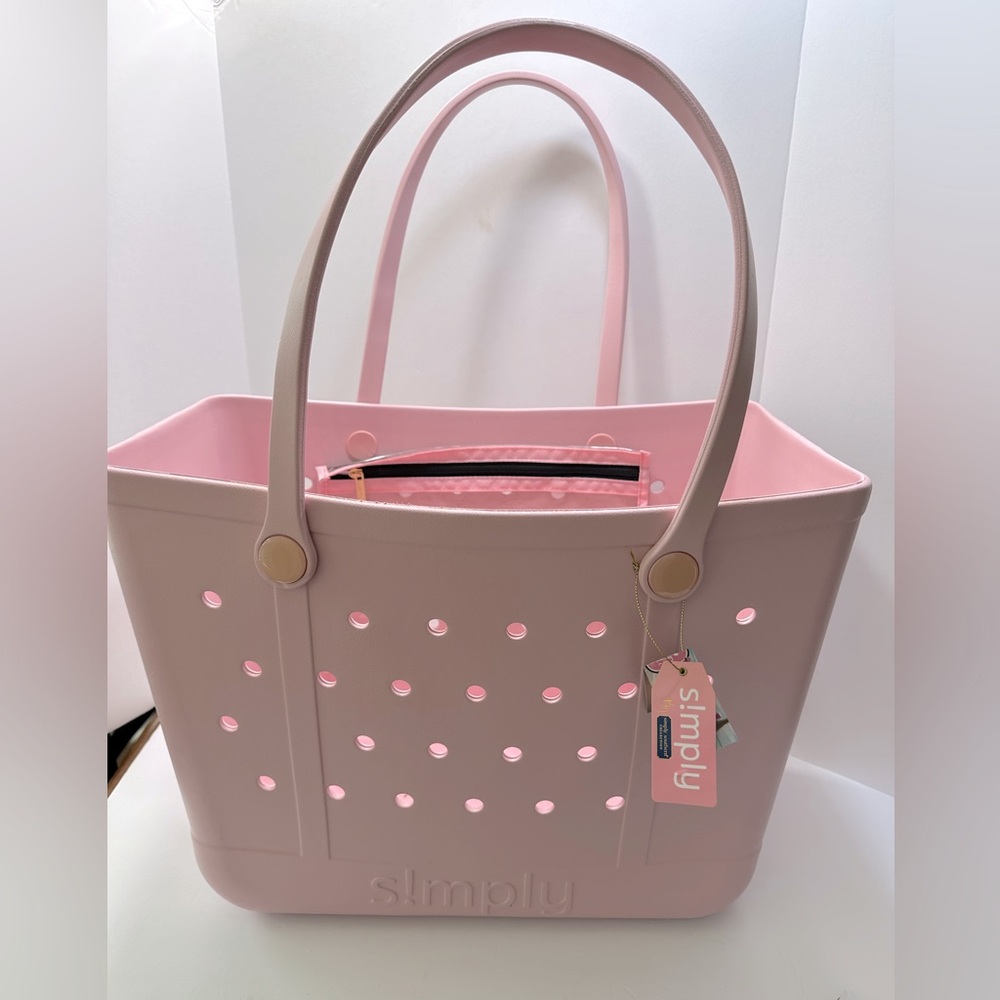 Brand New Large Simply Southern Waterproof/Sandproof Tote